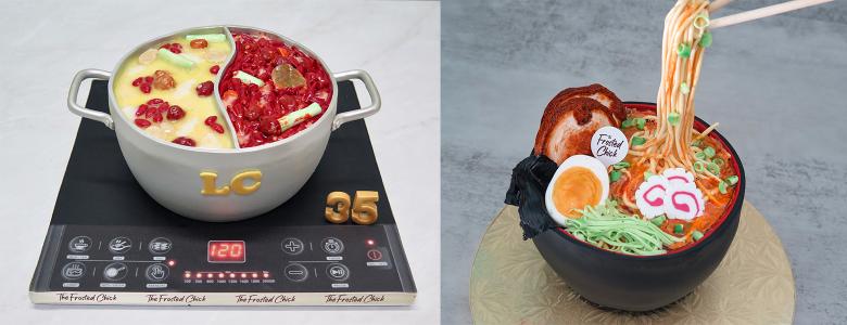 food and drinks cake